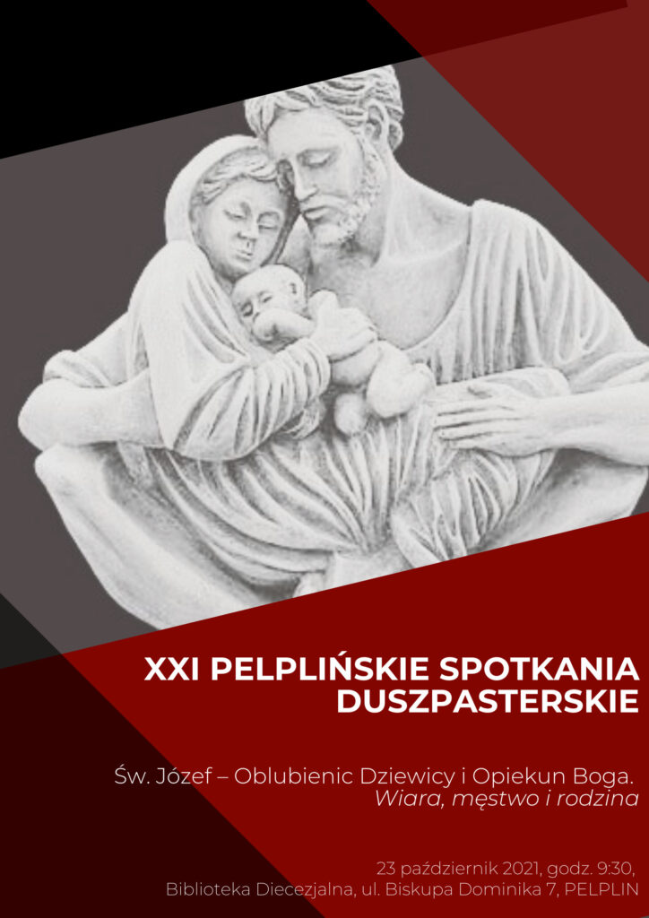 plakat - XXI Pelplińskie Spotkania Duszpasterskie