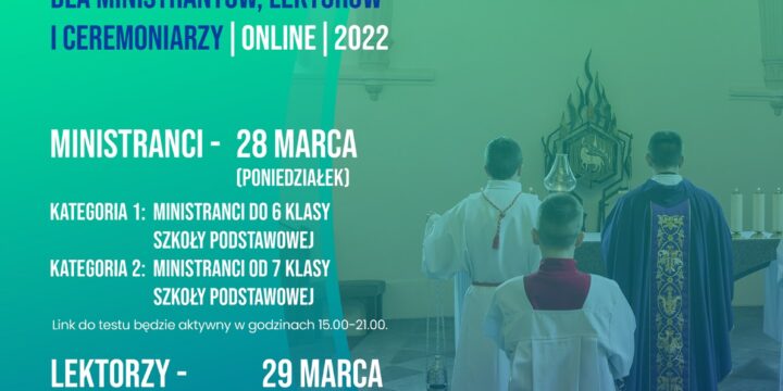 Diecezjalny Konkurs Liturgiczny