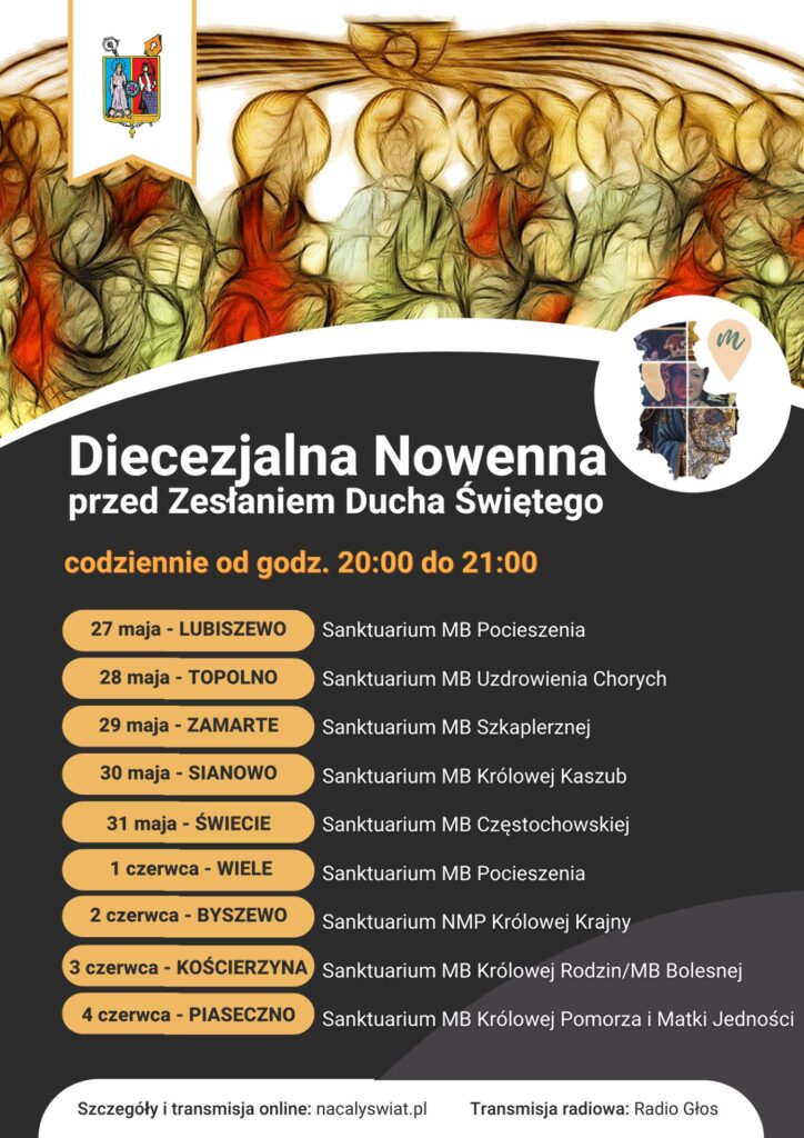 Diecezjalna Nowenna przed Zesłaniem Ducha Świętego - plakat