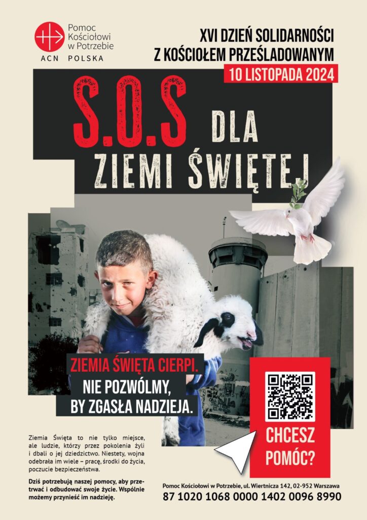 Plakat Dzień Solidarności z Kościołem Prześladowanym