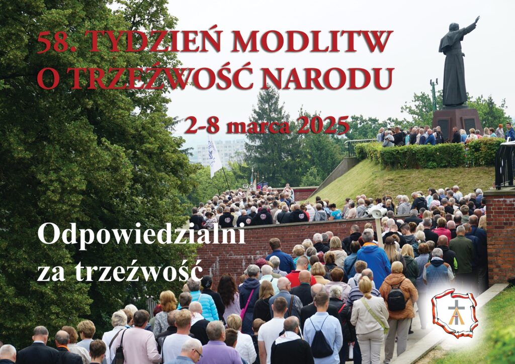 Plakat - 58 Tydzień modlitw o trzeźwość narodu