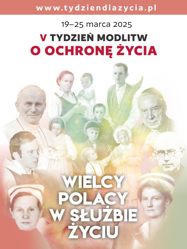 V Tydzień modlitw o ochronę życia - plakat